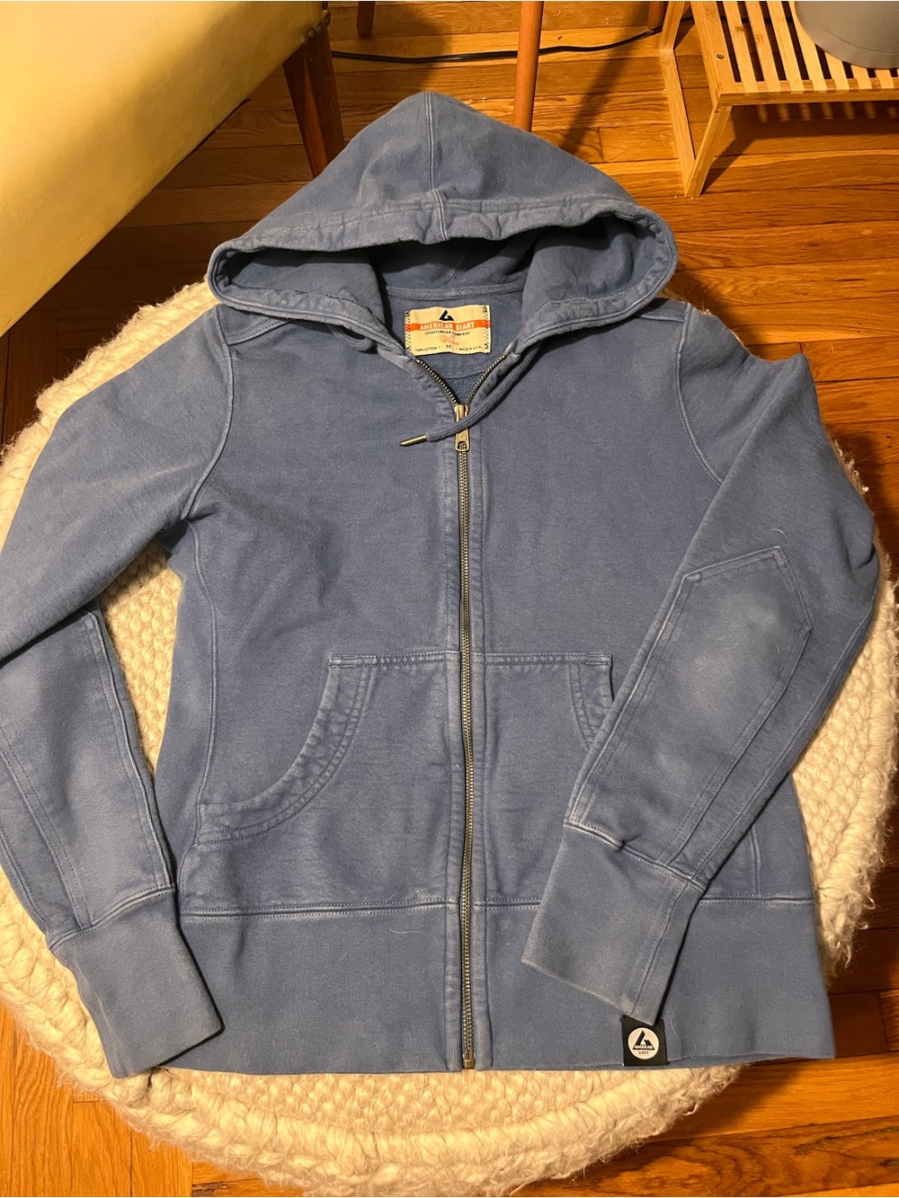 American Giant Women’s Hooded Zip-Up Jacket